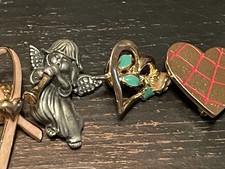 Set Of Four Variety Of Lapel Pins