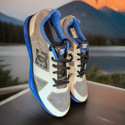 DC Shoes Ortholite Unilite Ultimate Trainer Mens US SZ 13 #32057 Blue/Grey Y2K 