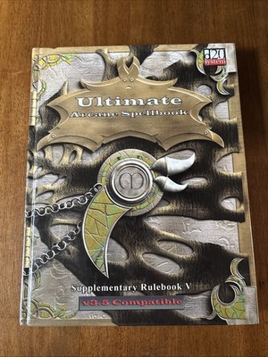 Ultimate Arcane Spells Rule Book Mongoose Publishing 2003 Dungeon & Dragons 3.5