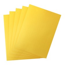 11"x8.5" Metallic Mirror Board Sheets, 10 Pack Gold Cardstock Foil Board
