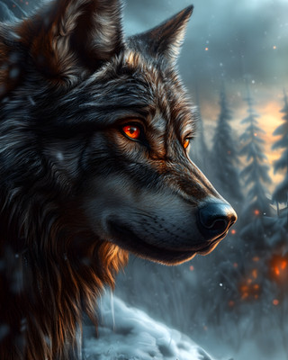 8x10 Wildlife Nature Art Print - 578044595