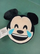 Disney Parks Emoji Mickey Mouse Stuffed Plush Toy 4"