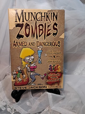Munchkin Zombies Armed &Dangerous Expansion -Not Stand Alone