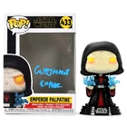 Ian McDiarmid Autographed Star Wars Emperor Palpatine POP Figure #433 w/EMPEROR!