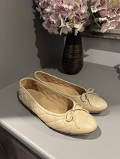 Authentic Chanel Ballet Flats Size 38