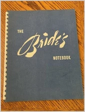 Strawbridge & Clothier Bride's Notebook Wedding Planner 1950s