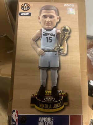 Nikola Jokic Denver Nuggets 2023 NBA Champions 10 Inch MVP Alternate Bobblehead