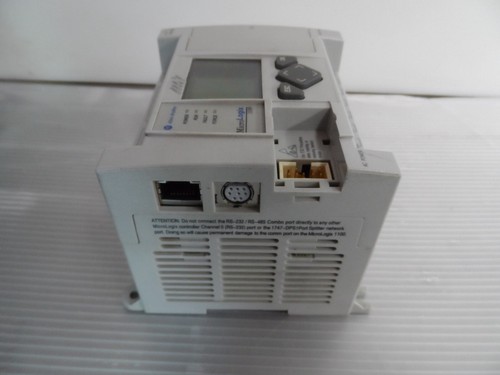 ALLEN BRADLEY 1763-L16BWA SER.B REV D MICROLOGIX 1100 PLC CONTROLLER (26130) - Picture 6 of 8