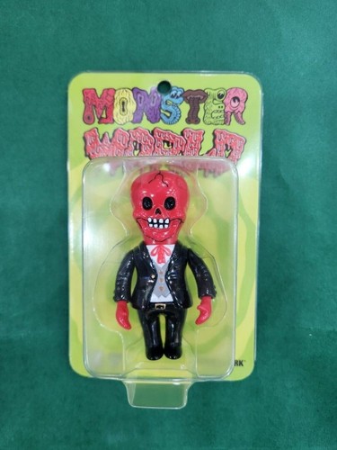 Headlock Studio Vinyl Mini Knochenkopf Figur Knuckles Kustom Monster World