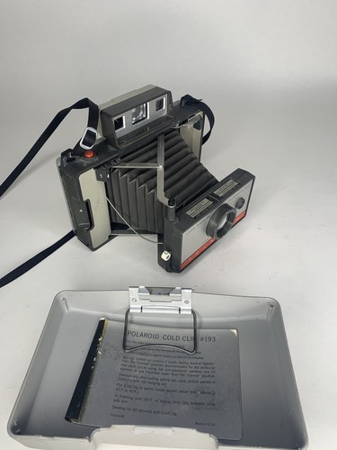 Vintage Poloroid 220 Camera With Flash And Original Booklet Works - Picture 12 of 12