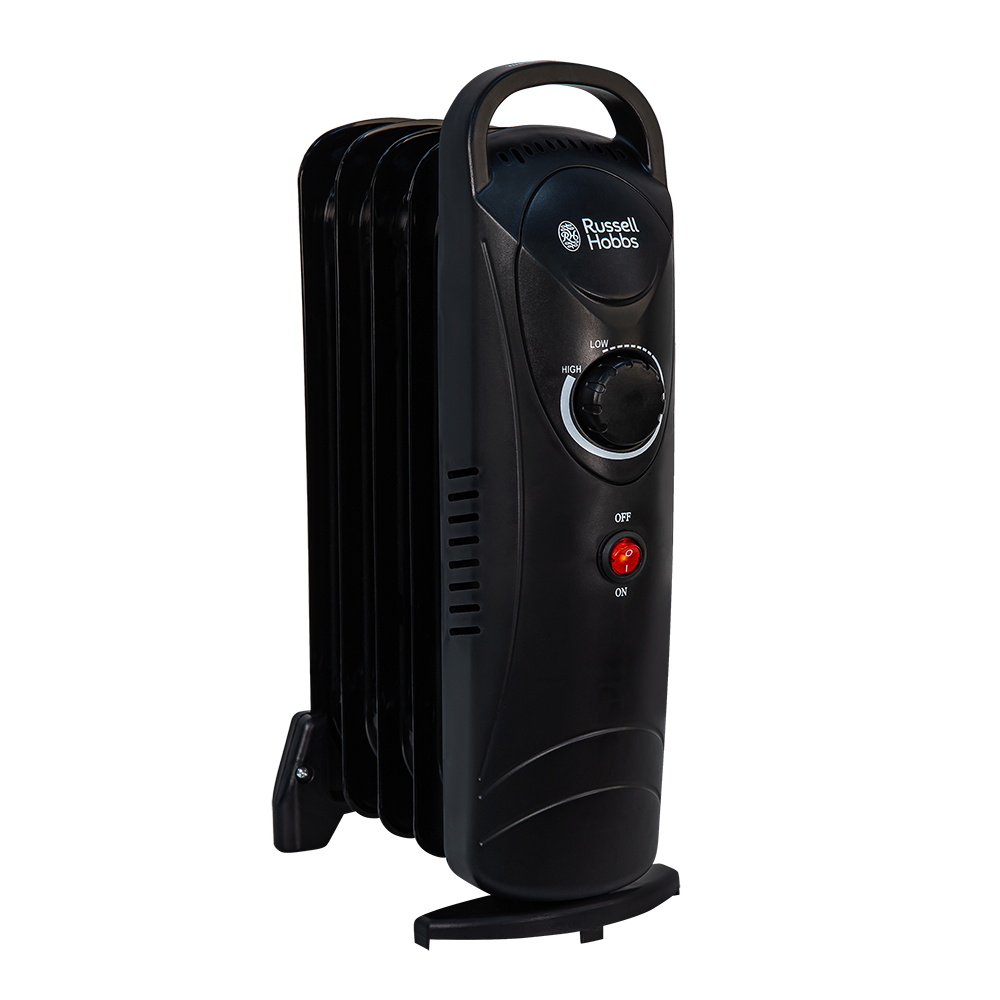 Russell Hobbs Electric Heater 650W 5 Fin Oil Filled Radiator Portable  RHOFR3001 5060440049743 | eBay