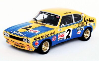 Miniature Trofeu / Spark 1/43 - Ford Capri 2600 RS - Vainqueur Kinnekulle Ring 1973 - Prév.