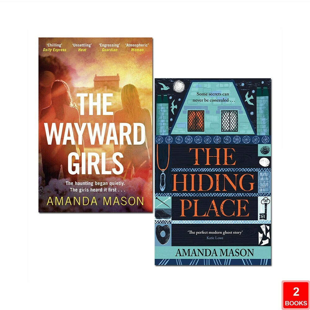 Amanda Mason 2 Books Collection Set (The Hiding Place, The Wayward Girls) NEW
