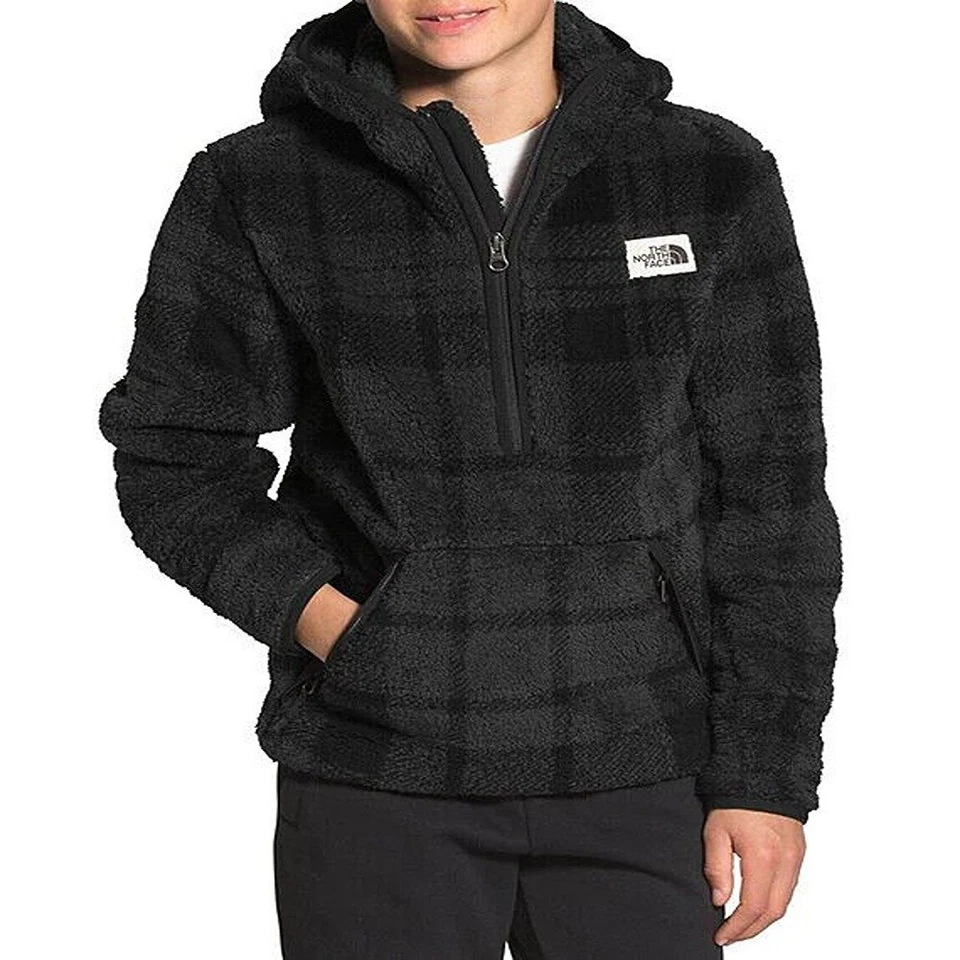The North Face Kid's Hoodie Campshire Half Zip Long Sleeve Hooded Sweatshirt
