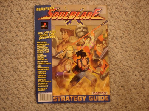 Gamefan's Soulblade Strategy Guide 1997 TPB 1997 Metropolis Namco Playstation