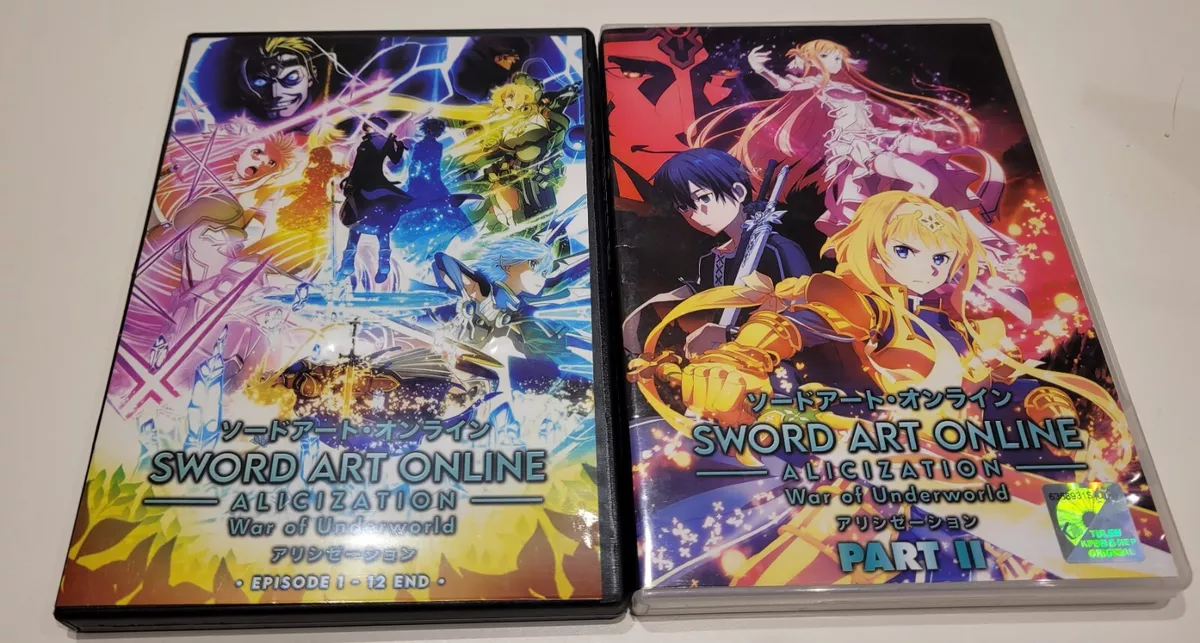 SAO: Alicization - War of Underworld English Dub Is Now Available to Stream