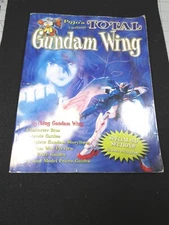 2000 Pojo's Unofficial Total Gundam Wing Magazine Book Missing 3D Glasses READ