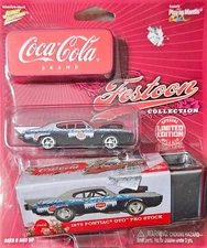 1972 PONTIAC GTO PRO-STOCK JOHNNY LIGHTNING FESTOON COCA-COLA COLLECTION New