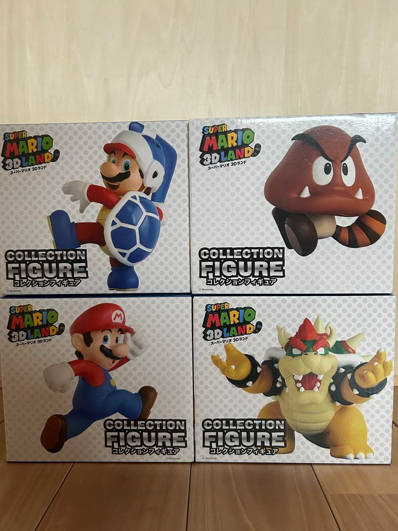 Super Mario 3D Land Collection Figure Complete Set of 4 All Types