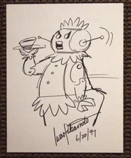 Rosie The Jetsons Original Drawing Signed Iwao Takamoto 1997 Art Artwork