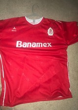 toluca fc jersey roja 2002-2003 con 7 estrellas 