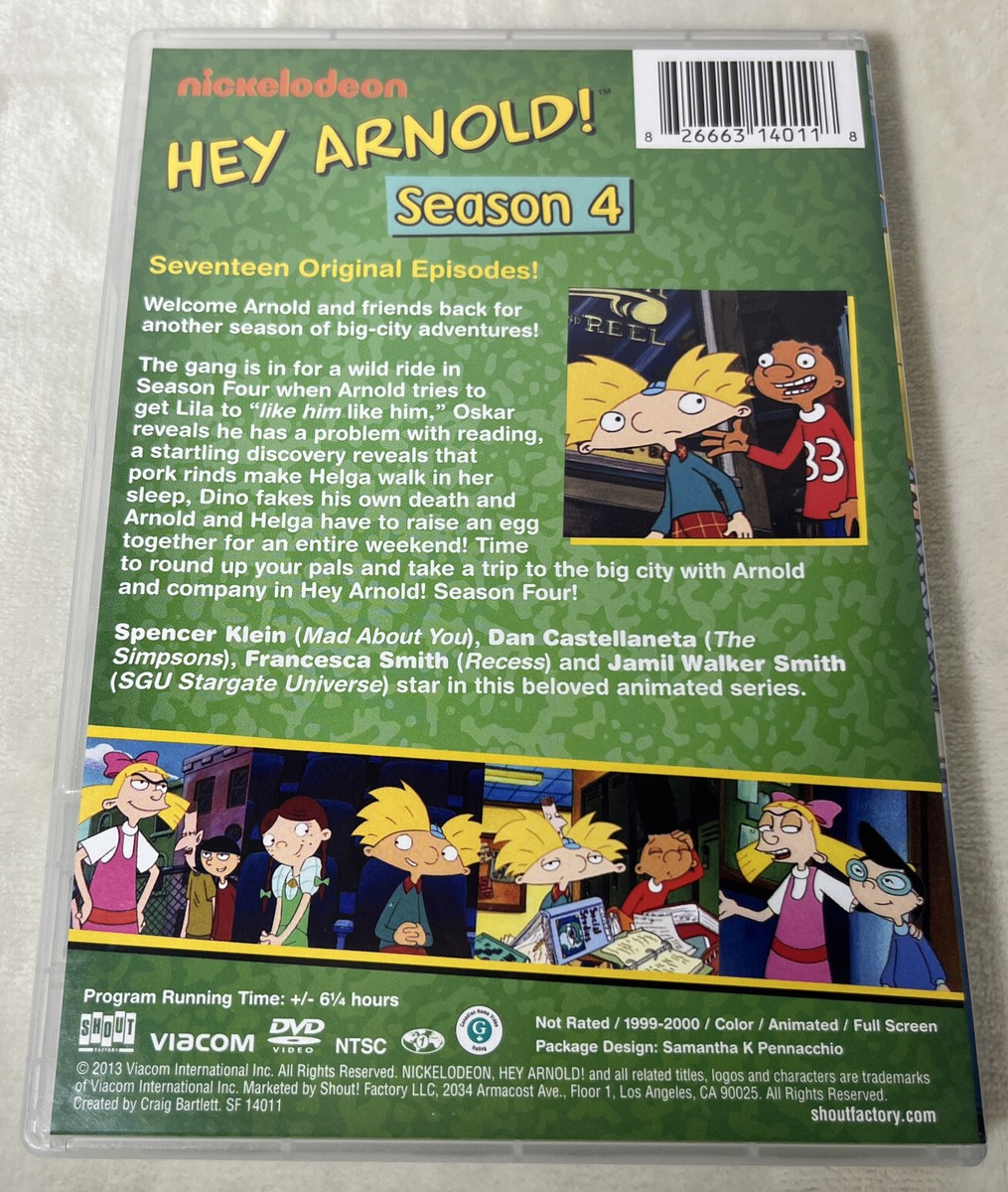 Hey Arnold: Season 4 [DVD]