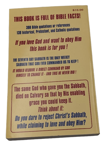 Sunday is Not the Bible Sabbath by Vance Ferrell (Paperback 2018) Religion - Picture 3 of 5