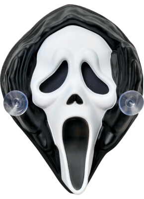 Ghost Face - Light Up Eyes / Window Peeper - Great for in the Car or at Home