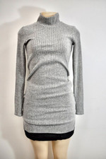 WILFRED Gray Long Sleeve Sweater Top Size XSmall On Sale ns