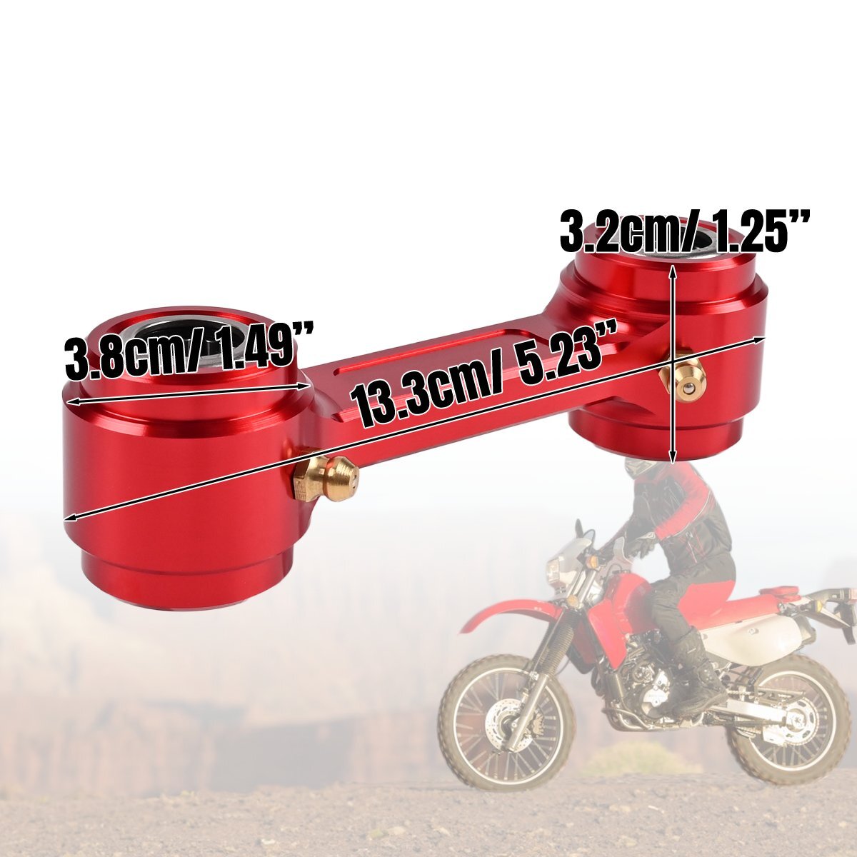 CNC Rear Suspension Lowering Link Lower 1.18"/30mm For Honda XR650L