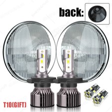 7''Inch Round Led Headlights Hi/Lo Beam For Ford Mustang 1965-1978 Escort Mk1