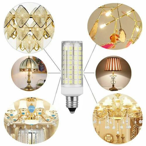 Dimmable 12w Led Corn Light Bulb 110v Lamps E11 3000k 360degrees Lighting Bulbs - Picture 15 of 24