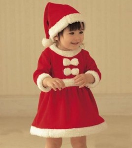 baby girl mrs claus outfit