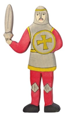 Holztiger 80252 Knight Red 15 Cm Wooden Figures Series People