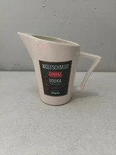Vintage Wolfschmidt Genuine Since 1847 Vodka by Seagrams Advertising Pub Pitcher