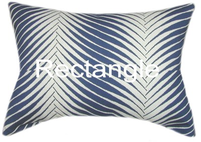 Clock Out Sunbrella Throw Pillow Sunbrella Clock Out Indigo Indoor - Main Image