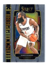 2024 Select Basketball #1 James Harden Unstoppable Silver LA Clippers