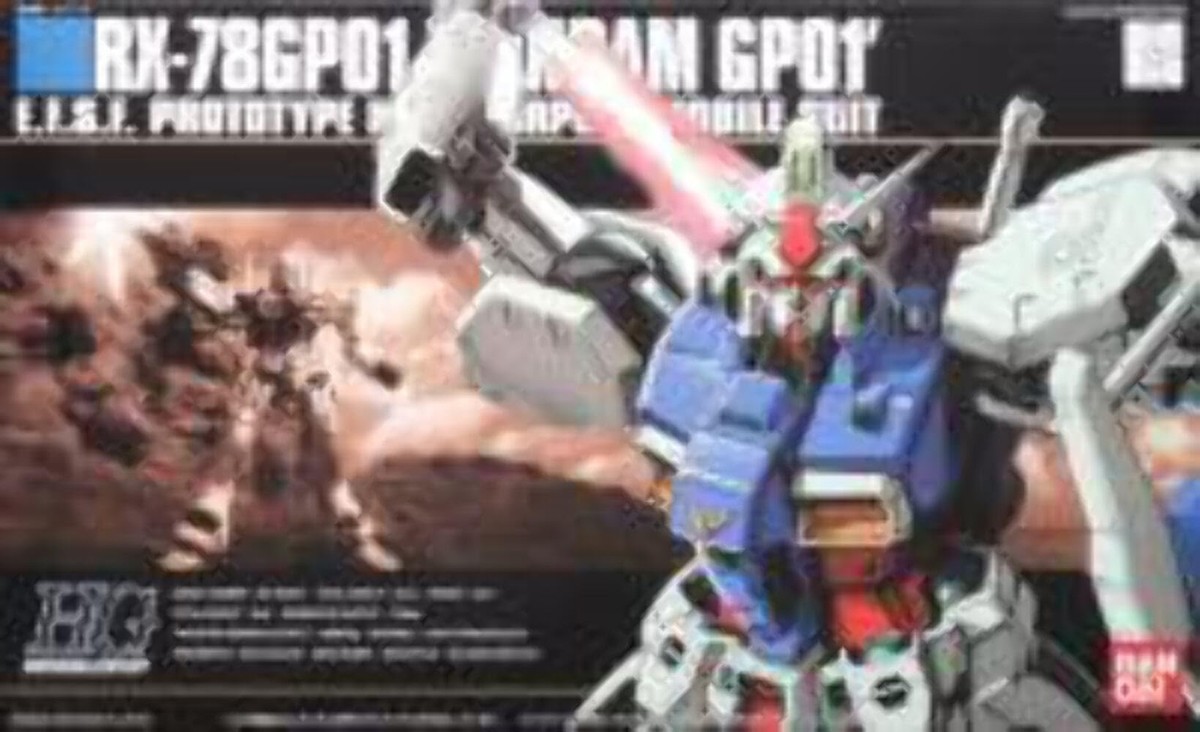 Bandai HGUC(013) 1/144 HG RX-78 GP-01 Gundam Zephyranthes Mobile
