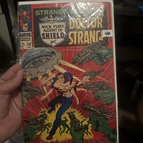 Strange Tales Nick Fury/Dr.Strange #153 Marvel 1967 primera portada de Sterenko - Imagen 2 de 2