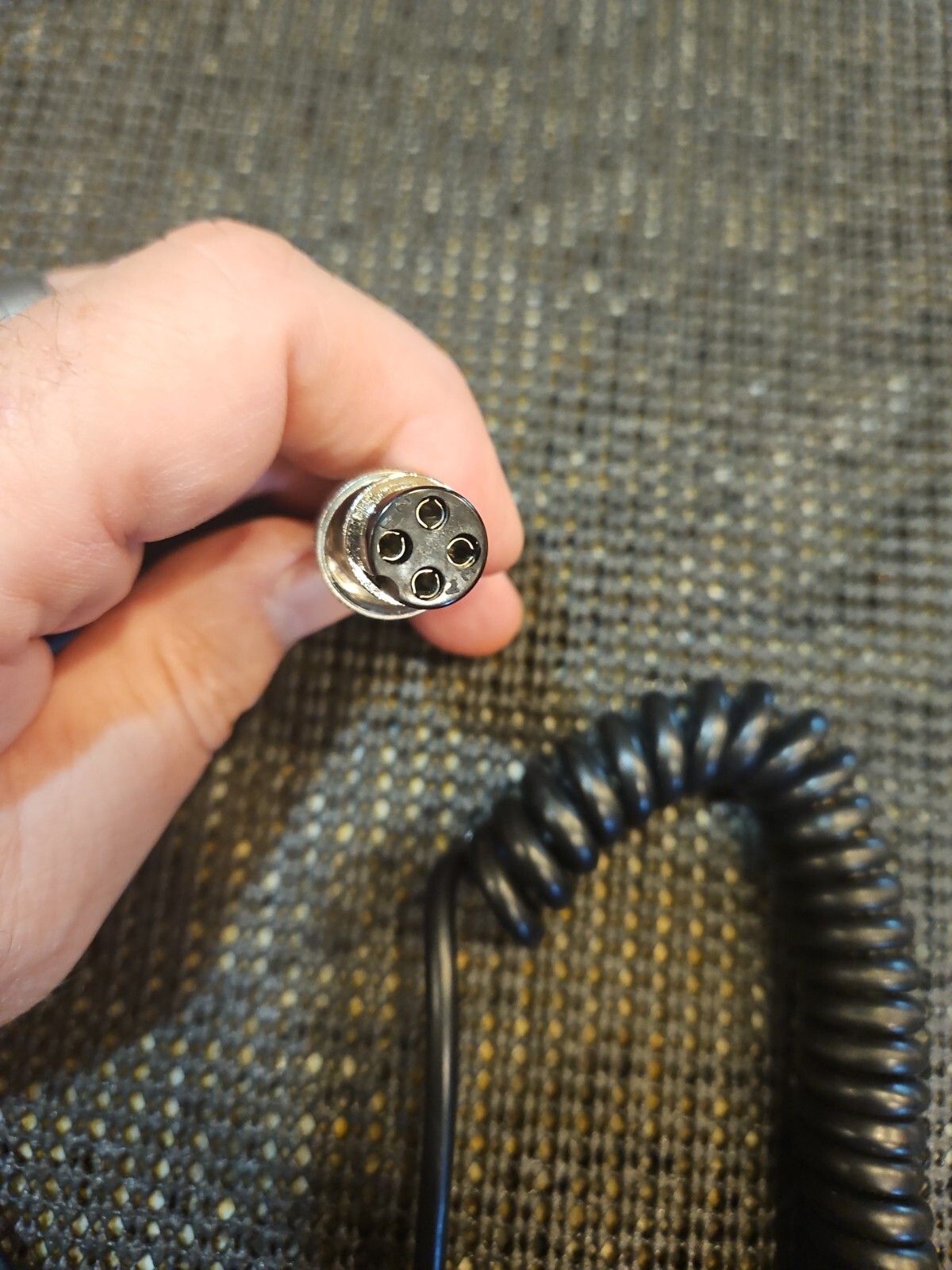 Vintage Road King CB Radio Handheld Classic Original 4 pin Microphone