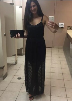 Miss Selfridge Black Glitter Shine Chevron Formal Maxi Dress Size 2 | eBay