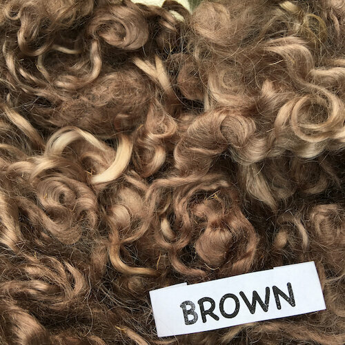 Hand Dyed MOHAIR Adult Locks ASSORTED COLORS Spin Yarn, add to Felt Craft oz. - Picture 9 of 37