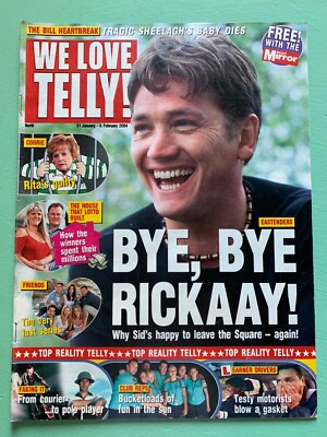 WE LOVE TELLY 31-Jan-2004 SID OWEN Siobhan Redmond Chris Colquehoun EASTENDERS