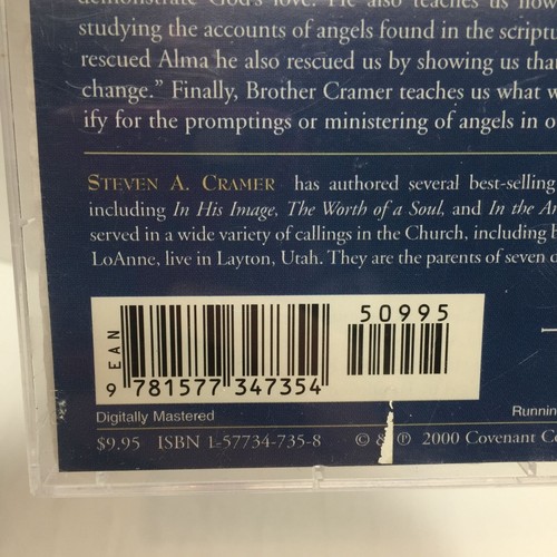 Angels Messengers Of God's Love Steven A Cramer Audio Book Cassette Tape LDS - Imagen 4 de 6