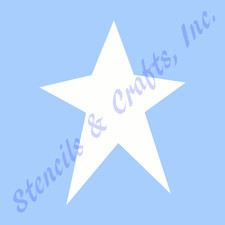 4" PRIMITIVE STAR STENCIL CELESTIAL STARS STENCILS TEMPLATE PAINT CRAFT 1 NEW