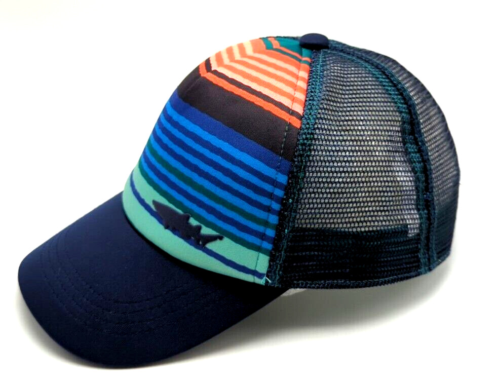 SHARK hat multi-colored adjustable snapback cap - image 2