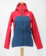 Mountain Equipment Firefox Womens Jacket Uk10 Red Blue Rrp£350 Br