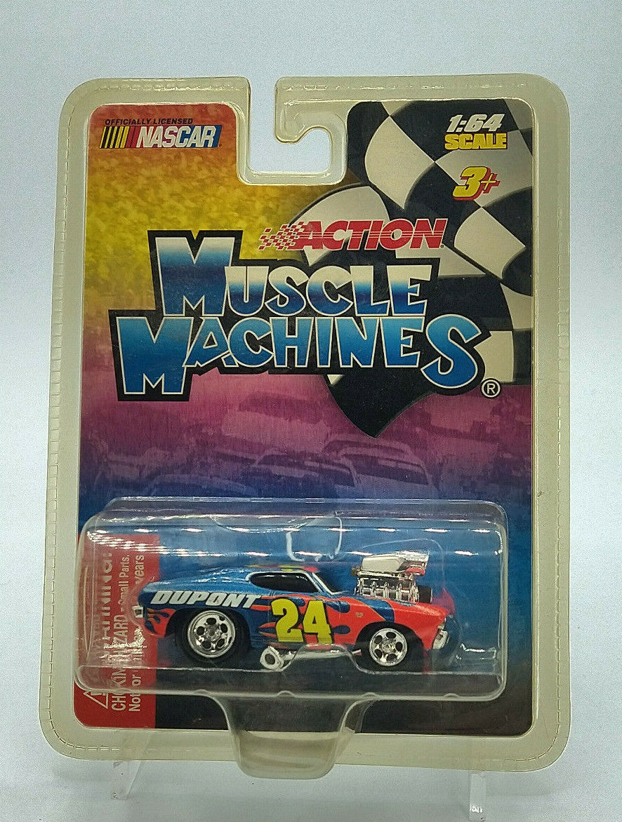 Muscle Machines Jeff Gordon #24 Chevy Chevelle 1:64 2004 New Free Ship