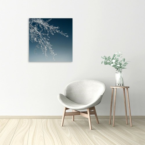 Stampa su Tela su Carta Poster o Quadro Pollard David Tree Silhouette I White on - Picture 2 of 2