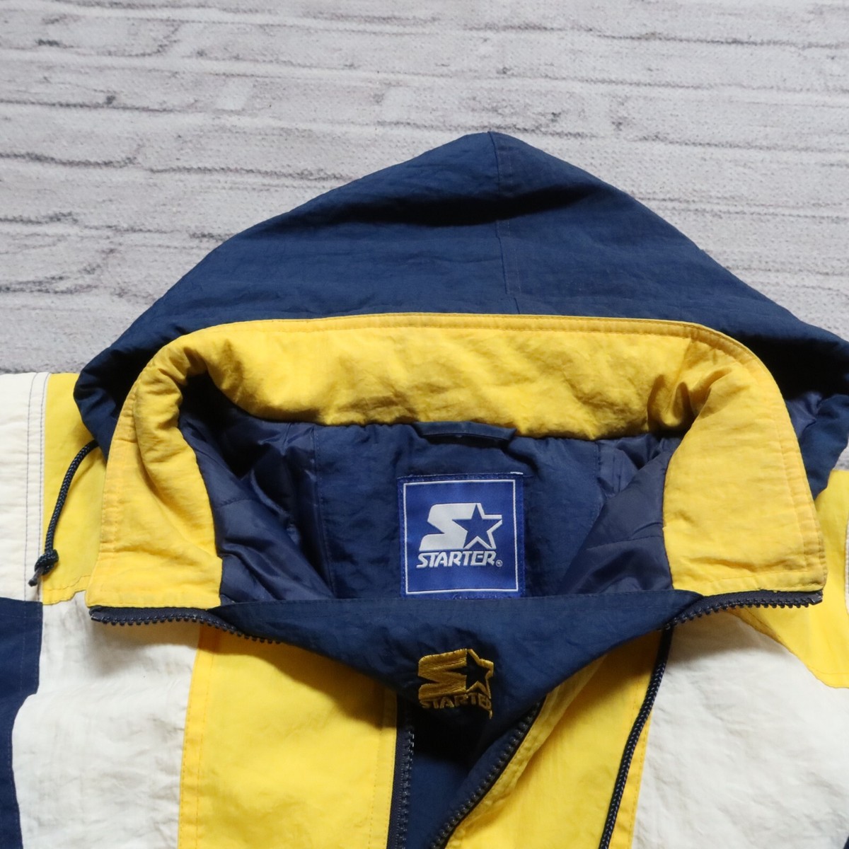 Vintage 90s UCLA Bruins Pullover Parka Jacket by Starter Size XL